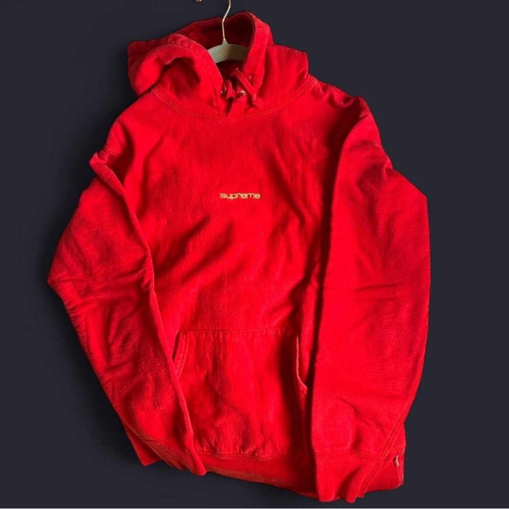 Supreme “Compact Logo Hooded Sweatshirt”